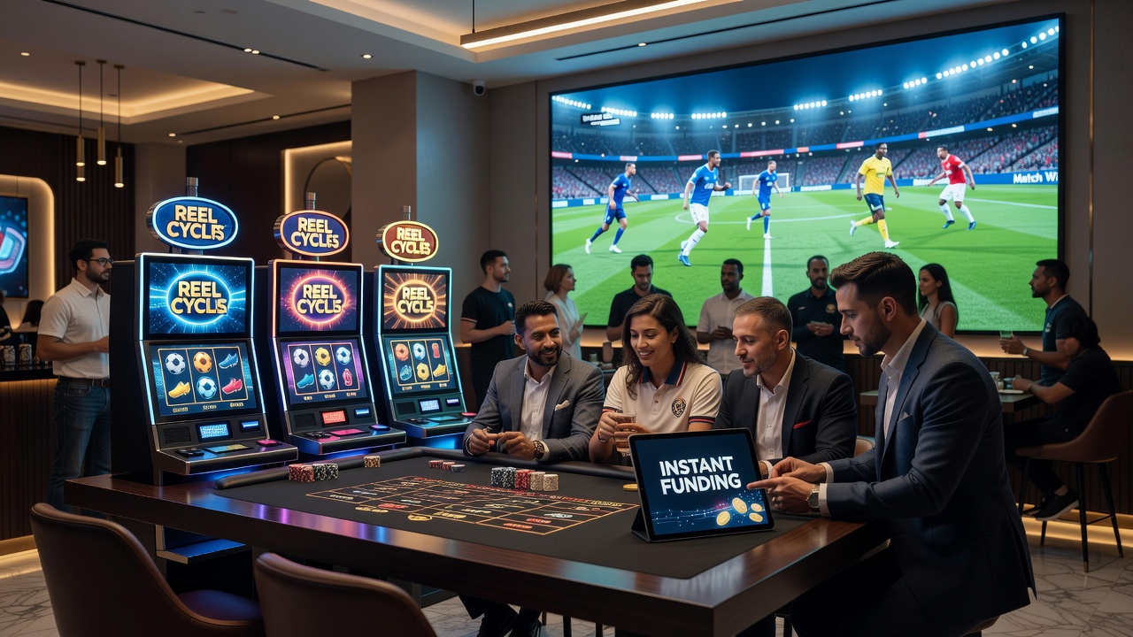 Instant Funding verbindet Slots und Live-Tische in Echtzeit während Fußballspielen