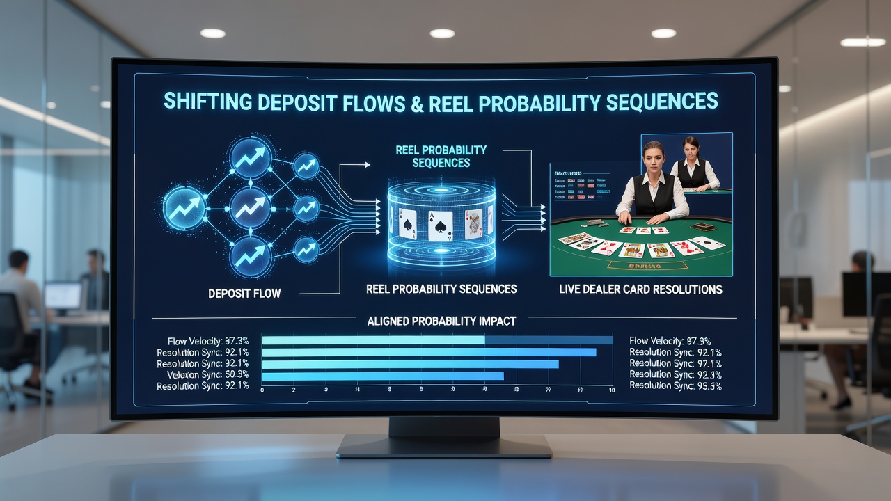 Mobile Oberfläche mit synchronisierten Einzahlungsoptionen zwischen Slots Live Blackjack und Fußballwetten